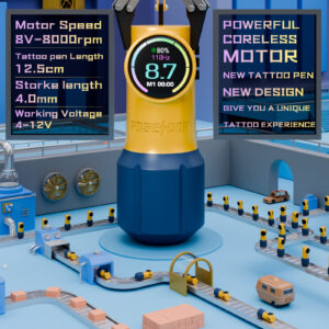 Wireless tattoo gun-hm135