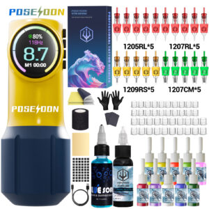 Wireless Tattoo Gun Professional Kit-hm135